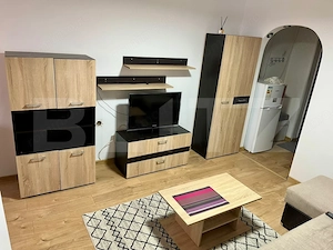 Garsonieră complet mobilată și utilată, cu centrală proprie și balcon – bloc UPT