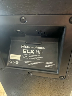 Boxe Electovoice ELX 115 .400 watt rms 8 Ohm , .2 buc 