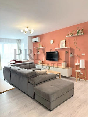 Apartament modern cu 2 camere | 52 mp + balcon | Etaj 7/9 - imagine 5