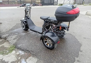 Scuter Electric Harley 3 Roti  - imagine 3