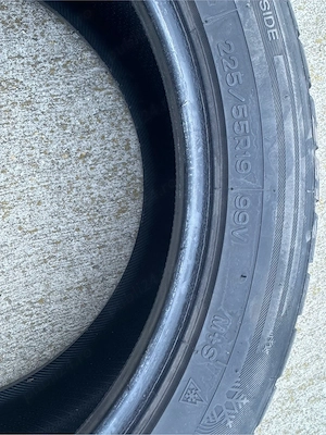 Set de 4 anvelope Iarnă M+S  – dimensiunea 225/55 R19 - imagine 10