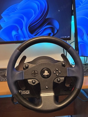 Volan Gaming PS5 PS4 PC Thrustmaster t150 + pedale t3pa + schimbător th8s