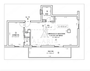 Apartament de lux, 2 camere, zona Simion Barnutiu - imagine 10