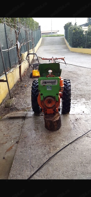 Motocultor Pasquali    freza si plug 