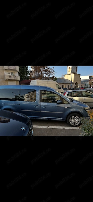 VW caddy maxi 7 locuri 2.0 TDI primul si singurul proprietar - imagine 2