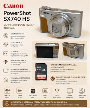 Canon Power Shot SX740