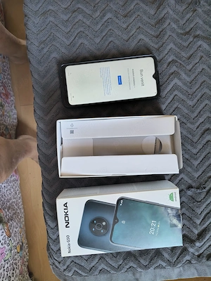 Nokia G50 5G   Stare Foarte Bună, Unic Proprietar, Folie și Husă