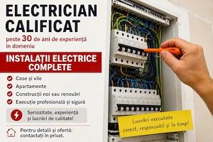 Electrician calificat Giurgiu si imprejurimi