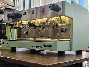 Vând Espressor Profesional Promac + Râșniță Cafea (Set Complet HORECA)