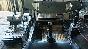 Joystick F-16 Pedale Fanatec, Cockpit SimLab PX1 Simulator zbor simracing VR - imagine 4