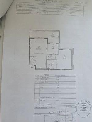 Vand apartament 2 camere etaj 5 11 vedere directa spre Padurea Verde - imagine 10