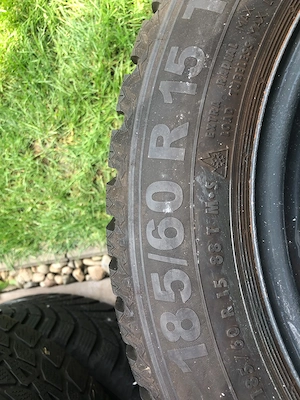 Roti Iarna 4 X100  ( opel corsa , opel adam) 185/60/R15 - imagine 4