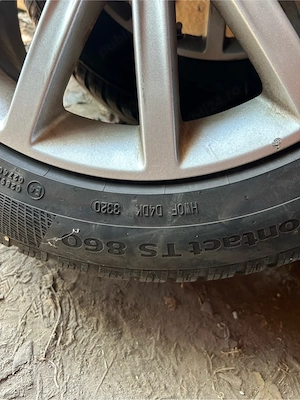 Roti Audi r16 cu anvelope de iarna  - imagine 2