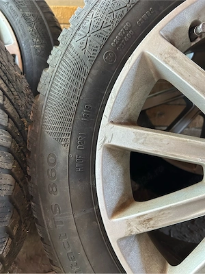Roti Audi r16 cu anvelope de iarna  - imagine 4