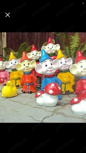 statuete de gradina din ciment atat pictate cat si ne pictate