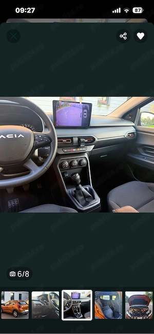 Sandero Stepoay 2023 1.0 benzina + GPL, 46000 km reali , unic proprietar. - imagine 5