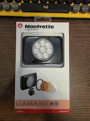 Vand lampa foto video Lumimuse 8