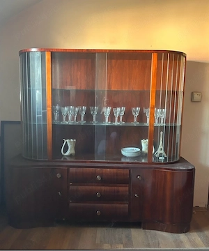 Mobila lemn masiv Art Deco