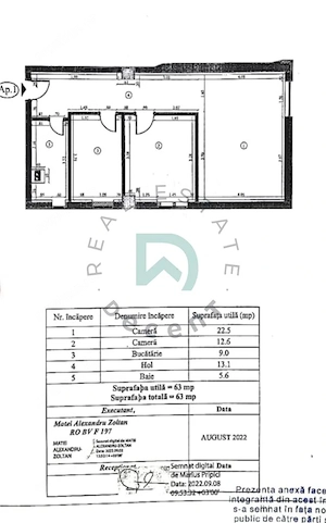 Apartament 2 camere, bloc nou, 63 mp, Bunloc - imagine 11