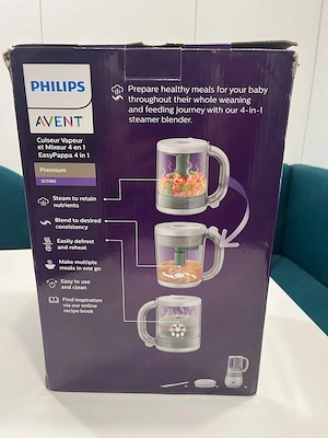 Philips Avent 4 in 1 Steamer Blender   folosit