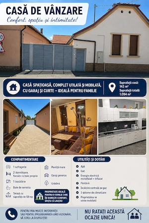 Casă de vânzare.  Arad, Aradul Nou 