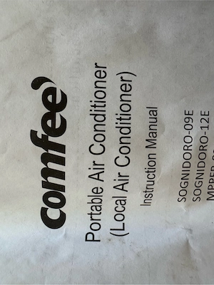 Aer conditionat portabil Comfee - imagine 5