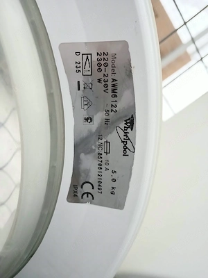 Vand Mașină De Spălat Whirlpool AWM 6122   pentru piese - imagine 2