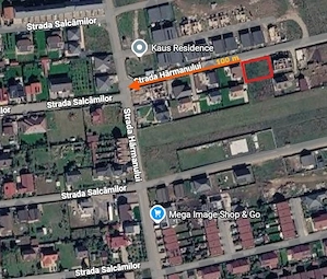 Teren intravilan 500 mp în Cartier Izvor, Tărlungeni   P+2, acces pe două laturi, acces rapid - imagine 3