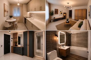 Apartament Lux 1 Camera Decomandat Prima Inchiriere Zona Giroc  - imagine 2