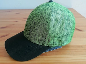 Șapcă sport Macseis Barbat Dama neagră verde One Size elastică fitness drumetie unisex