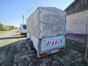 Vînd remorc  Westfalia Dublu Ax, 2600Kg - imagine 4