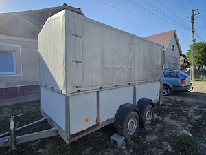 Vînd remorc  Westfalia Dublu Ax, 2600Kg - imagine 2