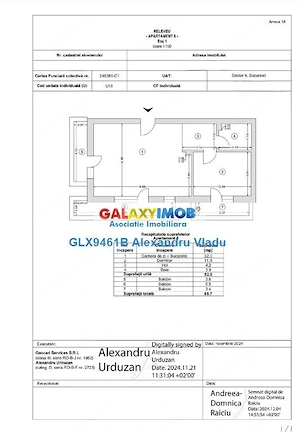 Vanzare 2 camere ,bloc 2024, 66mp,Aparatorii Patriei(TVA inclus) - imagine 4