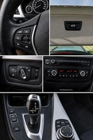 BMW seria 3 320d F31 Automat ACC, Xenon selectiv adaptiv, Frontal Collision Warning, CarPlay  - imagine 8