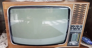 Televizor alb negru Diamant