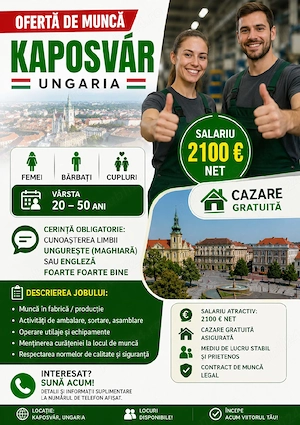 Locuri de muncă in strainatate - imagine 3