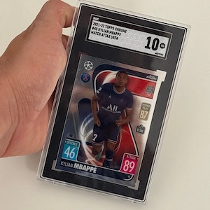 Card Kylian Mbappe - Topps Chrome - PSG 2021-22 - SGC 10 - GRADAT