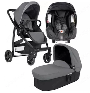Carucior 3 in 1, Charcoal Evo, Graco, redus la 30%