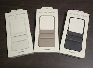 Husa piele originala Samsung Flap Eco-Leather Case Galaxy Z Flip 5 F731