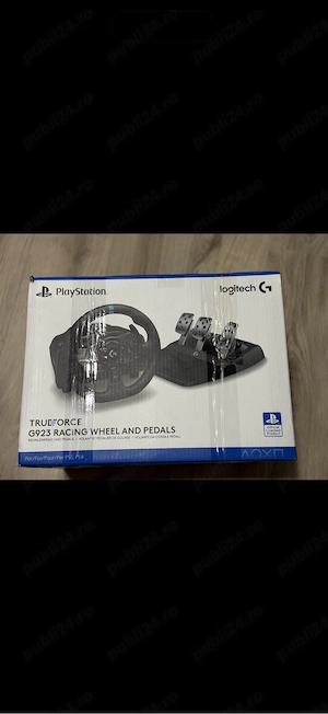 Logitech G923 Racing Wheel+pedale