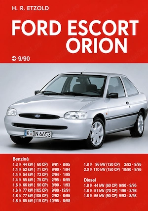 Manual reparații în limba română pentru Ford Escort și Orion fabricate după 1990
