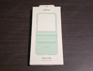 Husa piele originala Samsung Kindsuit Case Galaxy Z Flip 6 F741 si Z Flip 7 FE F761