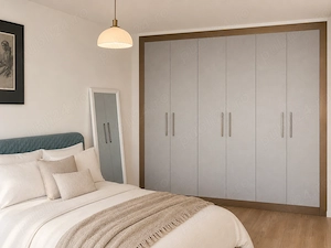 Dressing la comandă 286 Latime   247 Inaltime   60 cm Adancime, 6 uși, 4 sertare