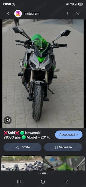 Oglinzi Originale Kawasaki Z1000 - imagine 3