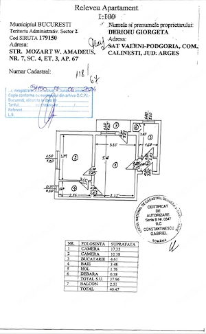 Floreasca - str. Mozart, doua minute parc si statii STB, Comision 0 - imagine 15