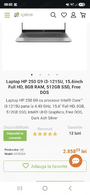 laptop HP 
