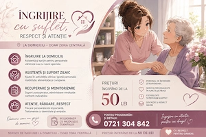 Ingrijire persoane   accesibil tuturor!