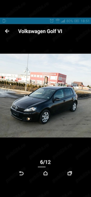 VW Golf 6 TDI 2.0 DPF Highline 110 CP 2010 - imagine 4