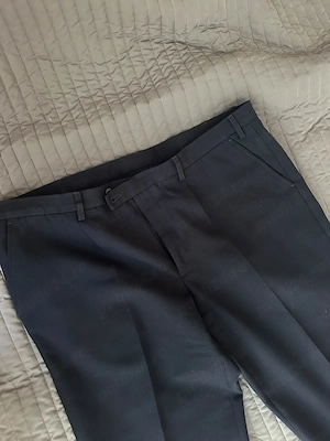 Vând pantaloni STOFĂ, noi, culoare bleumarin