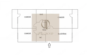 3 camere, Piața Zorilor, 67 mp utili, 2 balcoane, etaj intermediar - imagine 7